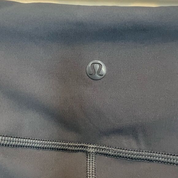 Lululemon Wunder Under Full-Length High Rise Leggings Sheer Panel floral Lace 12 - Picture 7 of 13